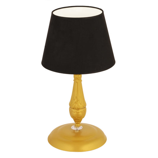 Φωτιστικό Επιτραπέζιο ArteLibre MAR Χρυσό Μέταλλο 20x48cm - Hippiehome.gr