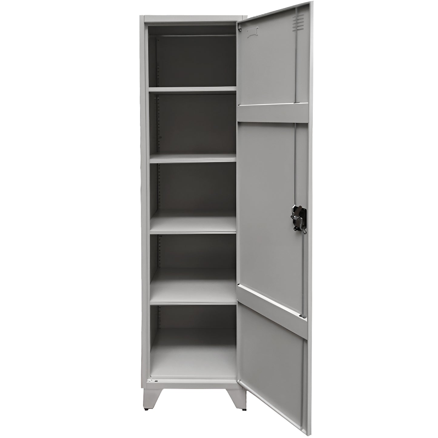 Φοριαμός ArteLibre SINDARIN Ανοιχτό Γκρι Μέταλλο 50x50x185cm - Hippiehome.gr