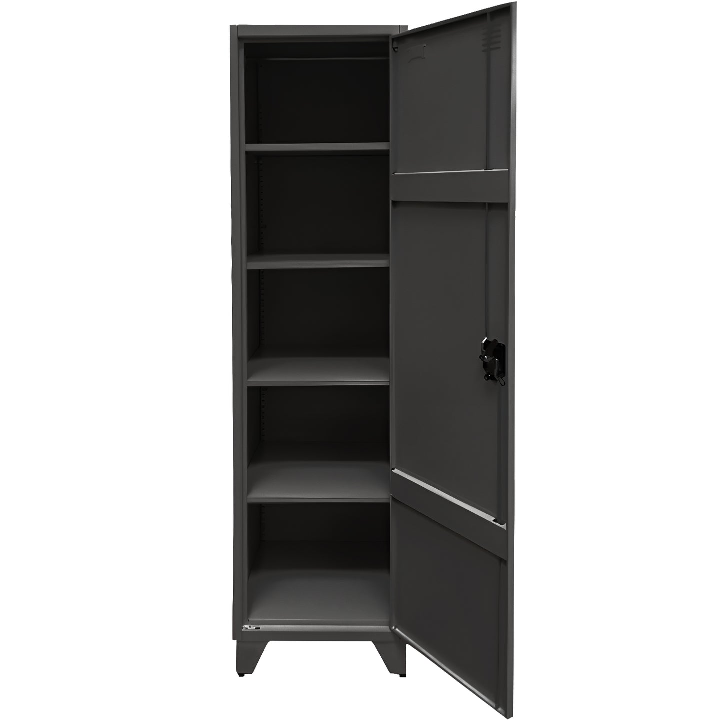 Φοριαμός ArteLibre SINDARIN Σκούρο Γκρι Μέταλλο 50x50x185cm - Hippiehome.gr