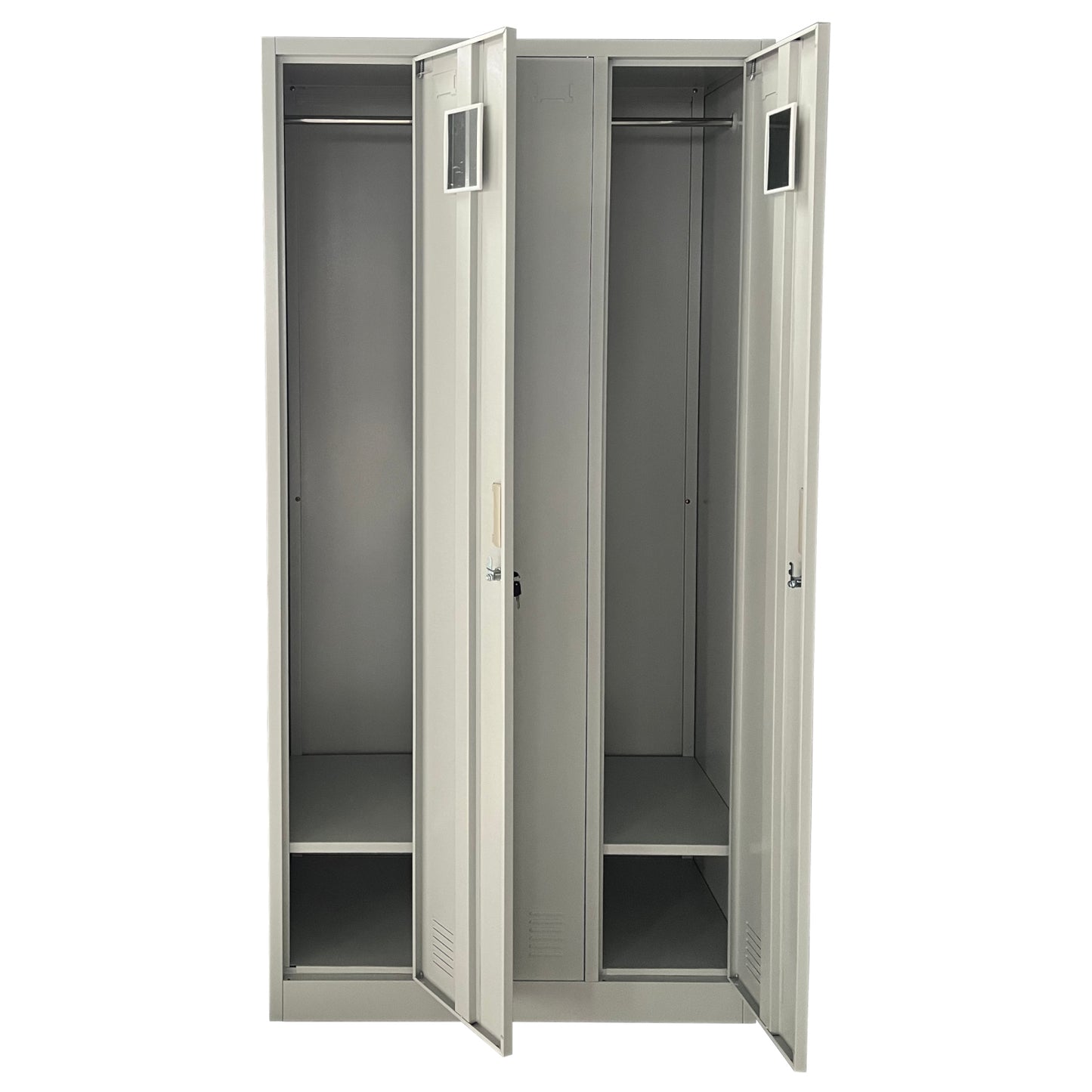 Φοριαμός ArteLibre ELVEN Ανοιχτό Γκρι Μέταλλο 38x45x185cm - Hippiehome.gr