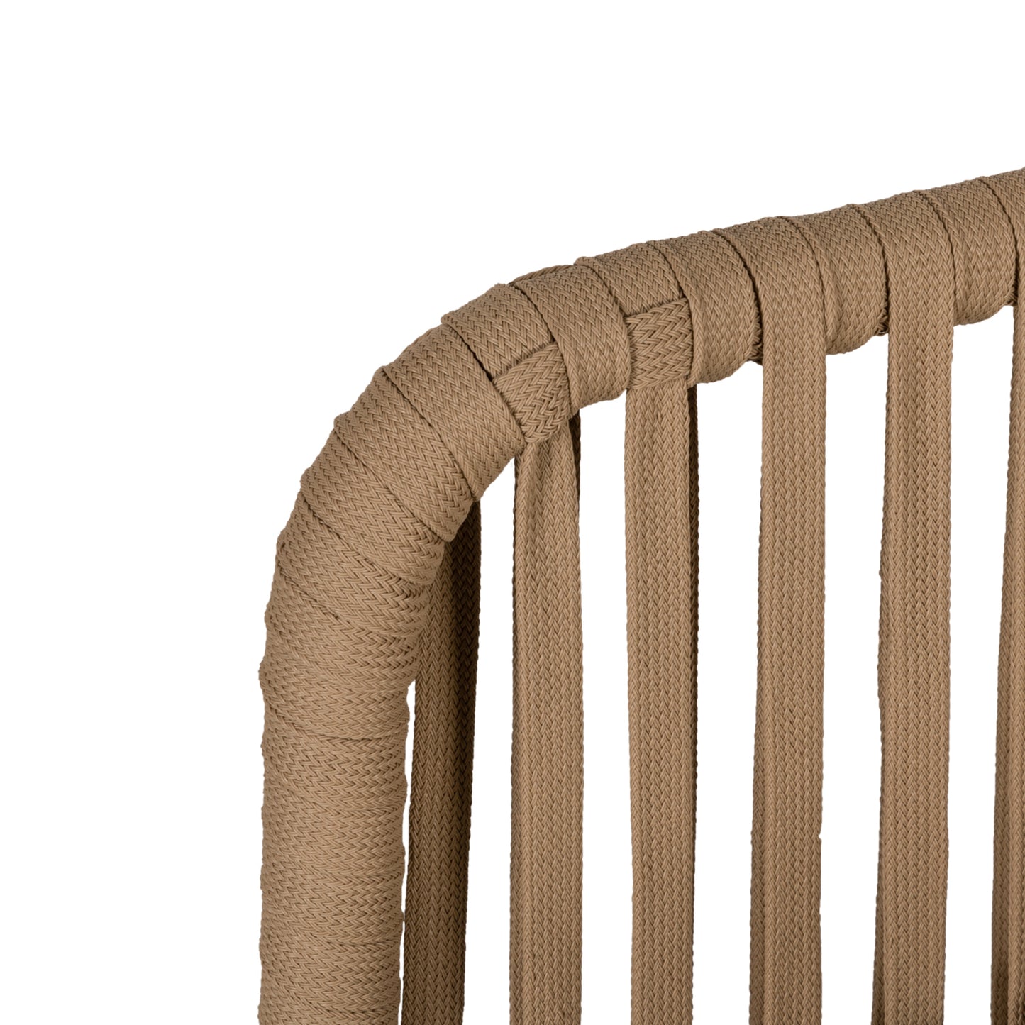 Πολυθρόνα Κήπου ArteLibre BLUENILE Μπεζ/Μαύρο Αλουμίνιο/Rattan 56x60x83cm - Hippiehome.gr