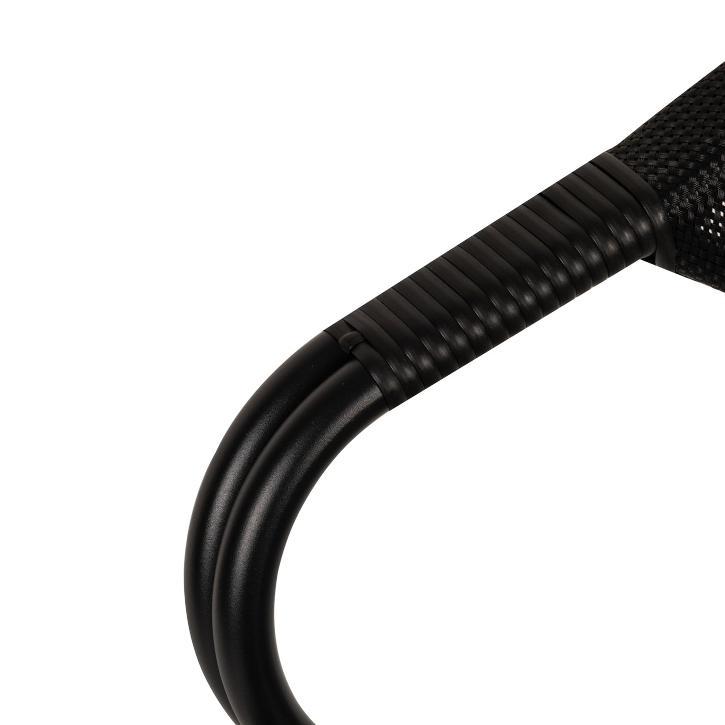 Πολυθρόνα Κήπου ArteLibre DALILA Μαύρο Αλουμίνιο/Ύφασμα 57x57x82cm - Hippiehome.gr