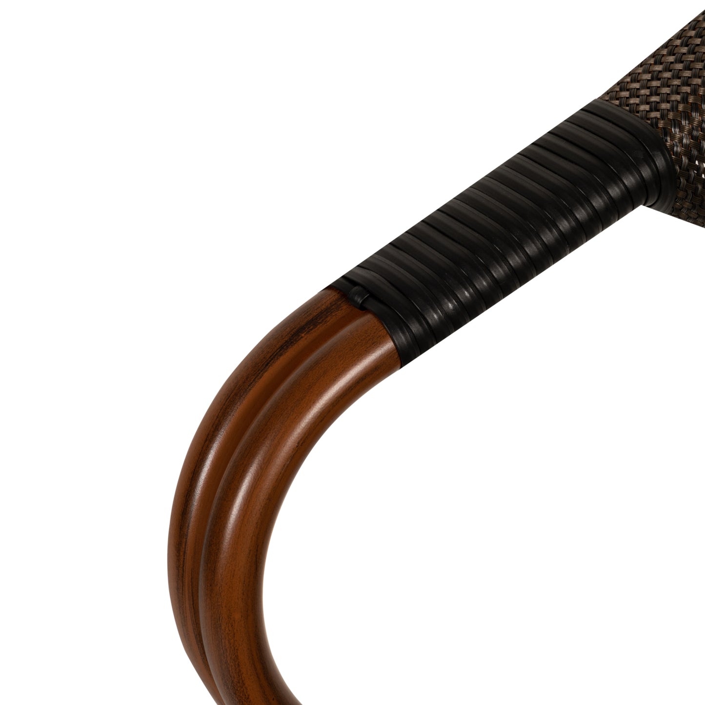 Πολυθρόνα Κήπου ArteLibre DALILA Καφέ/Μπαμπού Αλουμίνιο/Ύφασμα 57x57x82cm - Hippiehome.gr