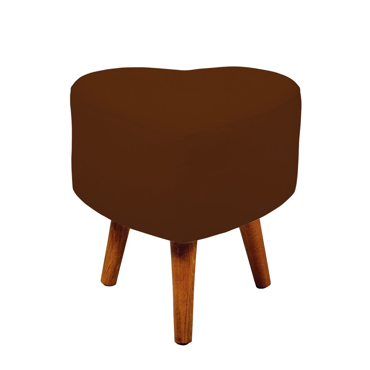 Πουφ ArteLibre HOGAN Καφέ Υφασμα/Μοριοσανίδα 35x35x41cm - Hippiehome.gr