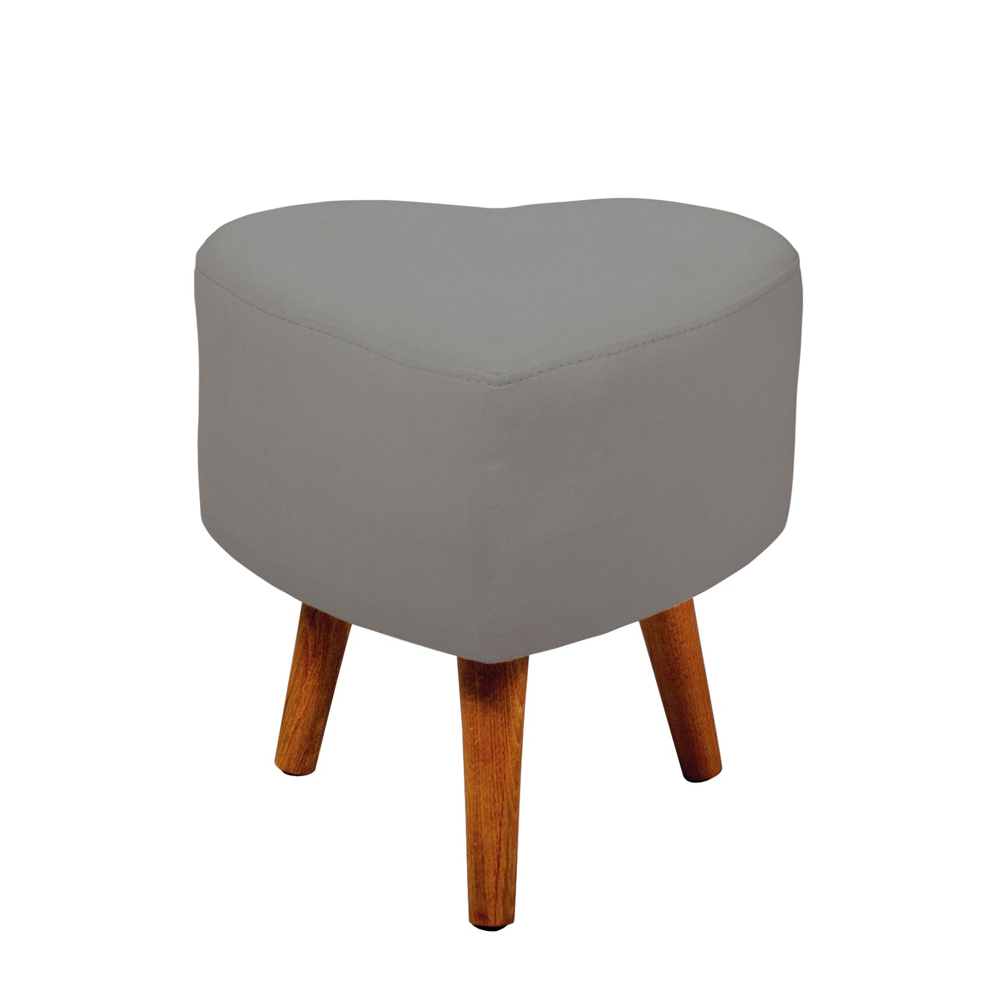 Πουφ ArteLibre HOGAN Γκρι Υφασμα/Μοριοσανίδα 35x35x41cm - Hippiehome.gr