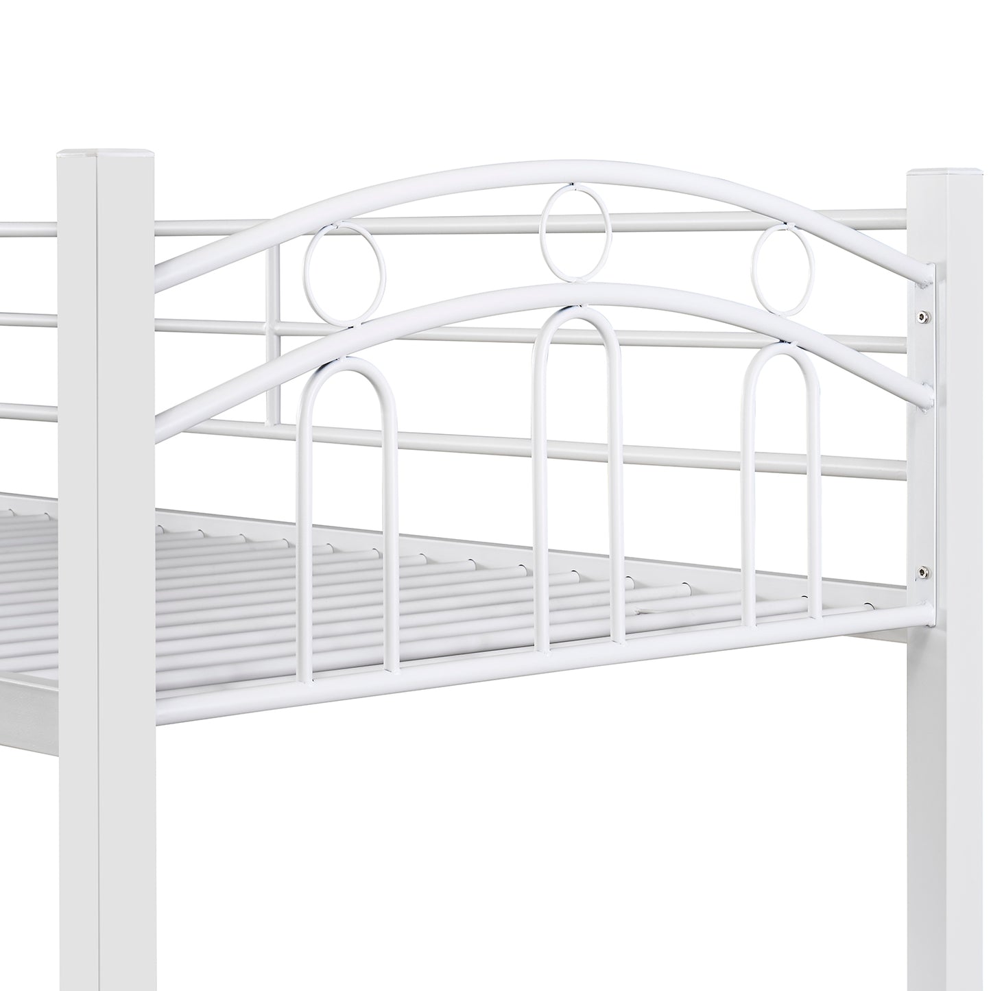 Κουκέτα ArteLibre KETCHUM Λευκό Για Στρώμα 90x190cm - Hippiehome.gr