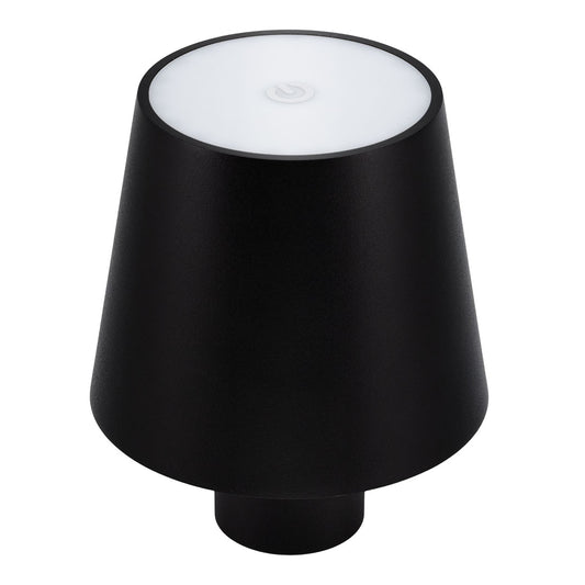 Επιτραπέζιο Φωτιστικό ArteLibre LED Φορητό PARIS Για Μπουκάλι Μαύρο Αλουμίνιο 11x11x12.5cm - Hippiehome.gr