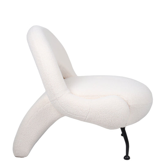 Πολυθρόνα ArteLibre PASIPHAE Μπεζ Ύφασμα/Μέταλλο/Ξύλο 80x86x80cm - Hippiehome.gr