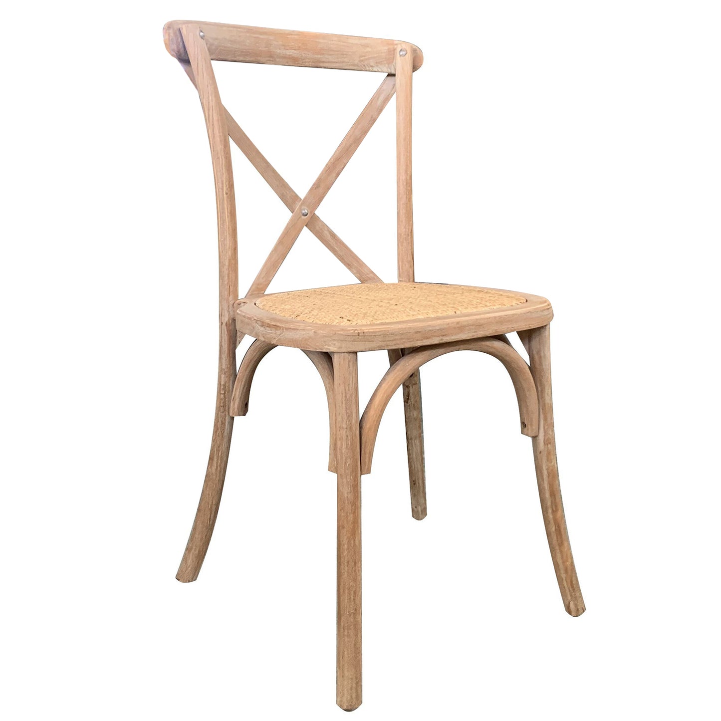 Καρέκλα Επαγγελματική ArteLibre Στοιβαζόμενη JANUS Μπεζ Ξύλο/Rattan 45x42x87cm - Hippiehome.gr