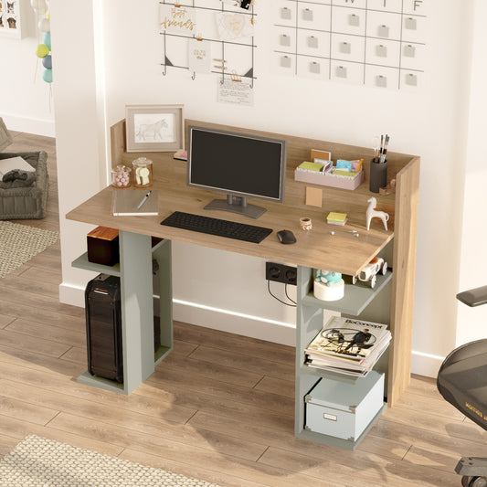 Γραφείο ArteLibre FIFE Φυσικό/Φυστικί Μοριοσανίδα/Μελαμίνη 124x58x98cm - Hippiehome.gr