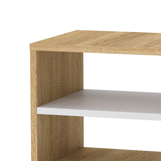 Κομοδίνο Mason pakoworld sonoma-λευκό 40x32x40εκ - Hippiehome.gr