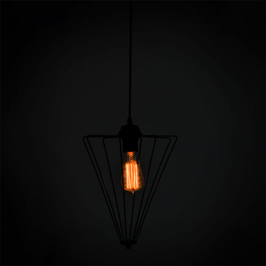 Φωτιστικό οροφής μονόφωτο Saway pakoworld E27 μαύρο 30x30x80εκ - Hippiehome.gr