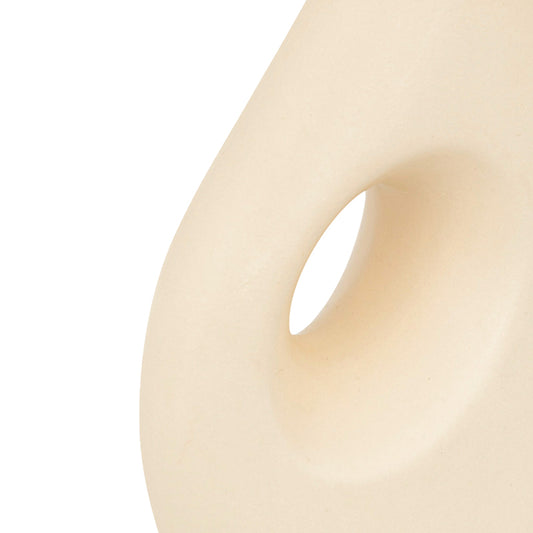 Βάζο Theremy pakoworld κεραμικό σε μπεζ απόχρωση 19.2x8x30εκ - Hippiehome.gr