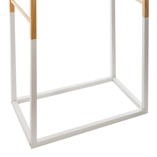 Παιδική κρεμάστρα Holen pakoworld ξύλο πεύκου σε φυσική με λευκή απόχρωση 60x37x100εκ - Hippiehome.gr