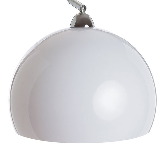 Φωτιστικό δαπέδου Fenxi pakoworld Ε27 μέταλλο σε λευκή-ασημί απόχρωση 105x30x178εκ - Hippiehome.gr