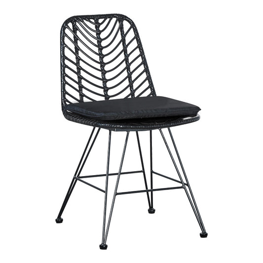 Τραπεζαρία Kliton-Naoki σετ 3τεμ pakoworld ανθρακί αλουμίνιο και μέταλλο σε μαύρη απόχρωση 80x80x74εκ - Hippiehome.gr