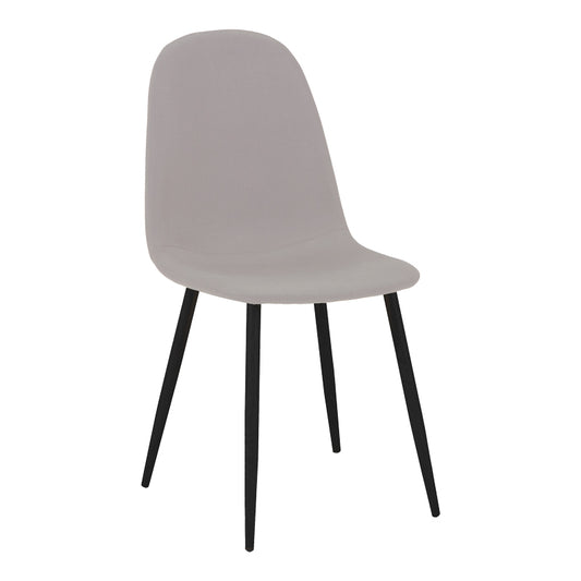 Τραπεζαρία Gustas-Bella pakoworld σετ 5τμχ γκρι με μαύρο μαρμάρου 120x60x75εκ - Hippiehome.gr