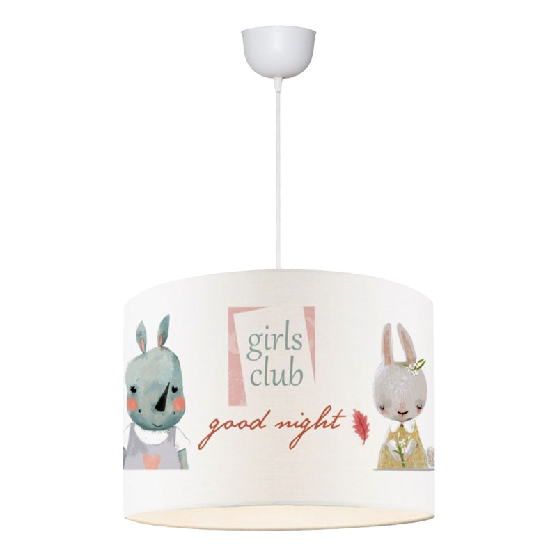 Παιδικό φωτιστικό οροφής Tally pakoworld πολύχρωμο Φ30x20εκ - Hippiehome.gr