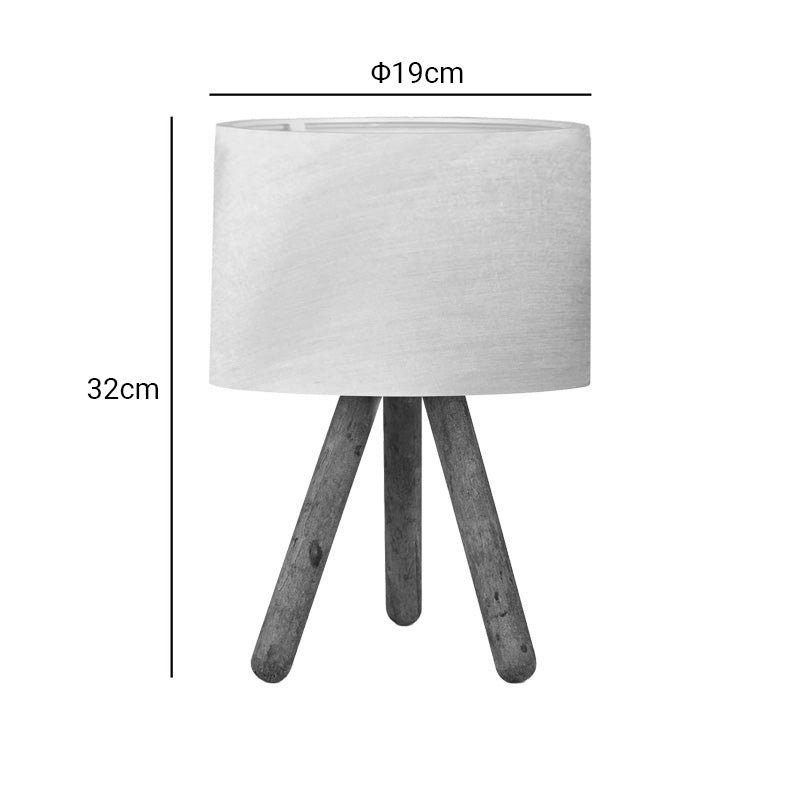 Επιτραπέζιο φωτιστικό PWL-1071 Ι pakoworld Ε27 μπεζ -καρυδί Φ19x32εκ - Hippiehome.gr