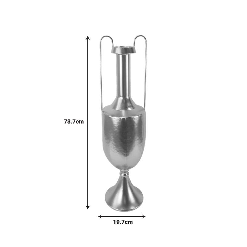 Διακοσμητικό βάζο δαπέδου Dion Inart μέταλλο σε χρυσή απόχρωση 19.7x19.1x73.7εκ - Hippiehome.gr