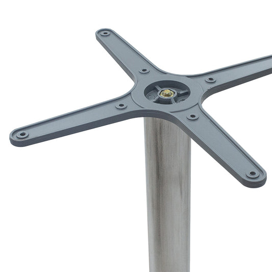 Βάση τραπεζιού Hip pakoworld αλουμινίου τρίνυχη 52x52x72εκ - Hippiehome.gr