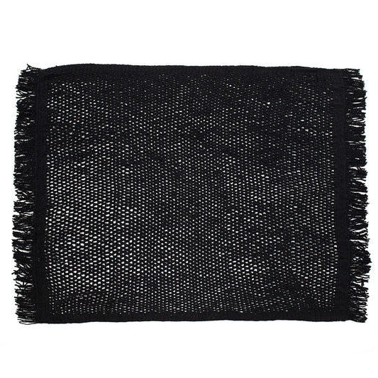 Δίχτυ σκίασης Roof pakoworld μακραμέ μαύρο 4x4m - Hippiehome.gr