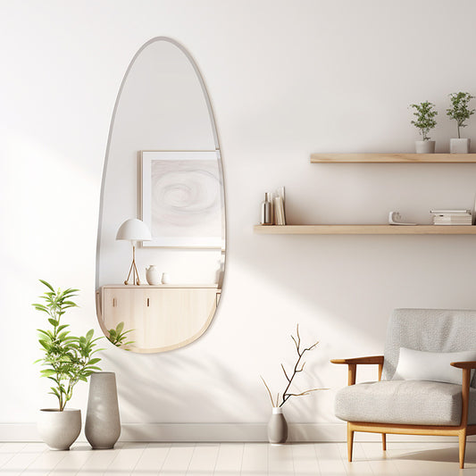 Καθρέπτης Ιrregular 3 pakoworld 50x1x120εκ - Hippiehome.gr
