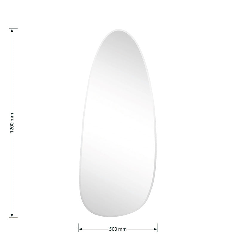 Καθρέπτης Ιrregular 3 pakoworld 50x1x120εκ - Hippiehome.gr