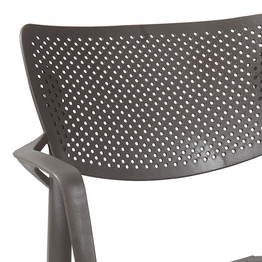 Πολυθρόνα Frontline pakoworld PP ανθρακί - Hippiehome.gr