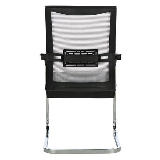 Καρέκλα γραφείου επισκέπτη Chromatic pakoworld μέταλλο-mesh μαύρο - Hippiehome.gr