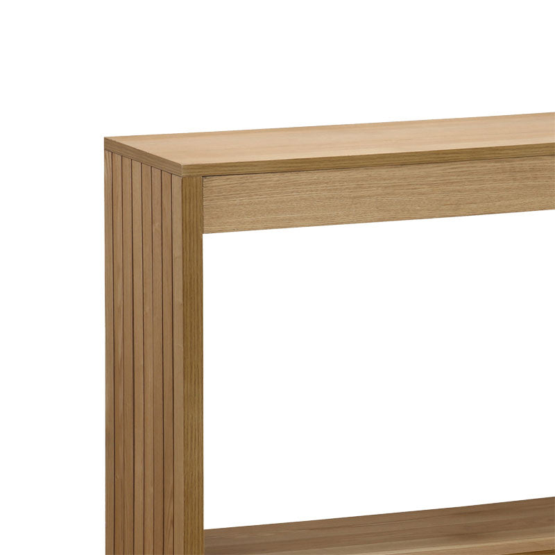 Κονσόλα Focused pakoworld MDF φυσικό 120x35x74εκ - Hippiehome.gr