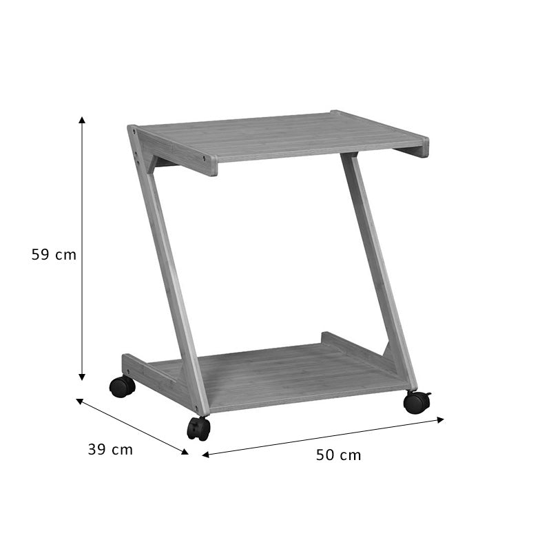 Βοηθητικό τραπέζι Fit pakoworld MDF φυσικό 50x39x59εκ - Hippiehome.gr