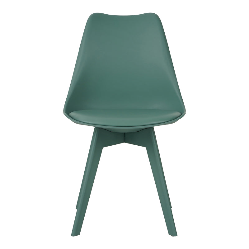 Καρέκλα Gaston I pakoworld PP-PU σε μέντα απόχρωση 48.5x53.5x81.5εκ - Hippiehome.gr