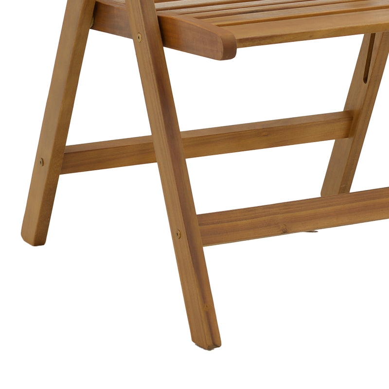 Πολυθρόνα 5 θέσεων Warmo pakoworld πτυσσόμενη ξύλο ακακίας φυσικό 62x66x110εκ - Hippiehome.gr