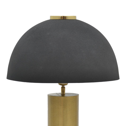 Φωτιστικό δαπέδου Cableler Inart Ε27 μαύρο μέταλλο Φ46x114εκ - Hippiehome.gr