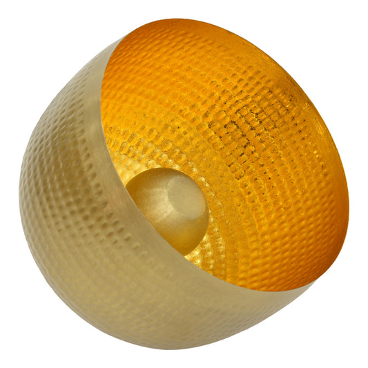 Φωτιστικό δαπέδου Lightie Inart E27 χρυσό μέταλλο Φ35x33εκ - Hippiehome.gr