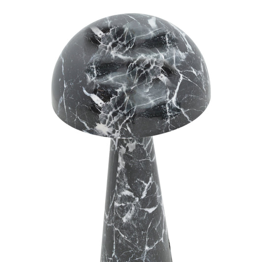 Φωτιστικό δαπέδου Flozer Inart Ε27 μαυρο μαρμάρου μέταλλο Φ36.5x79εκ - Hippiehome.gr