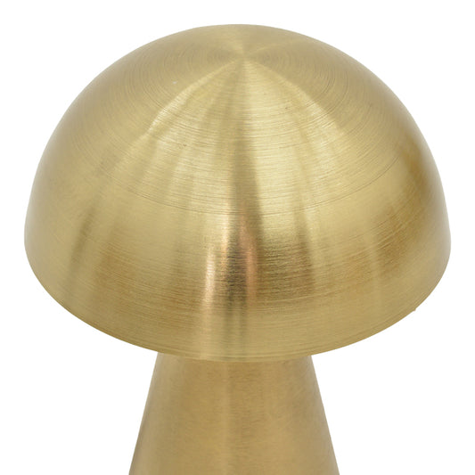 Φωτιστικό επιτραπέζιο Whity Inart E27 χρυσό μέταλλο Φ31x49εκ - Hippiehome.gr