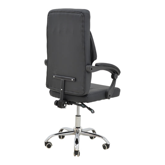 Καρέκλα γραφείου διευθυντή Glorin pakoworld μαύρο pu 60x68x128εκ - Hippiehome.gr