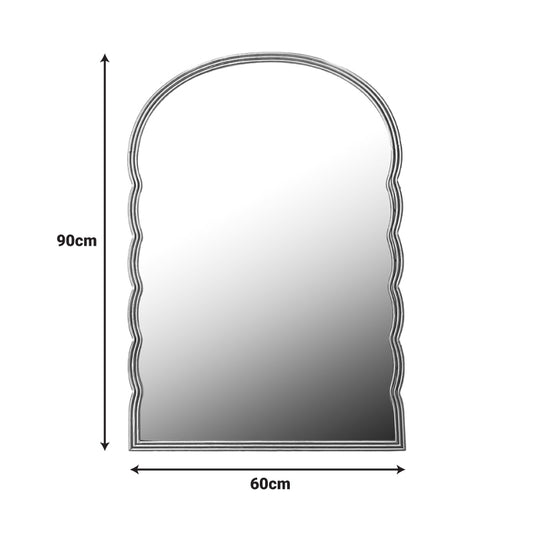 Καθρέπτης Megike Inart μέταλλο σε χρυσή απόχρωση 60x2x90εκ - Hippiehome.gr