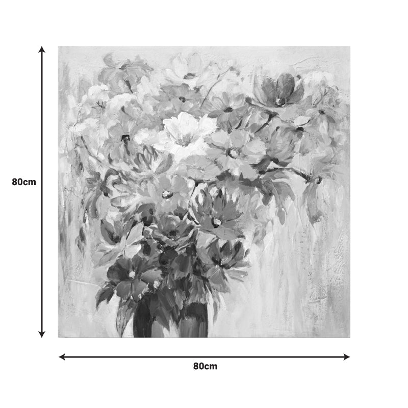 Πίνακας σε καμβά Spino I Inart 80x3x80εκ - Hippiehome.gr