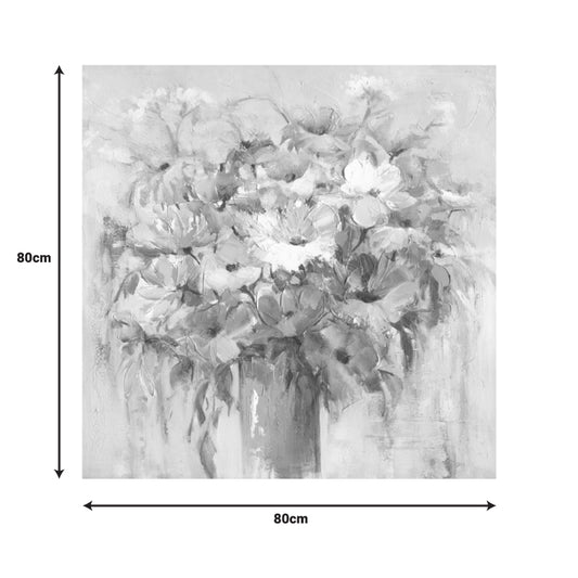 Πίνακας σε καμβά Spino II Inart 80x3x80εκ - Hippiehome.gr