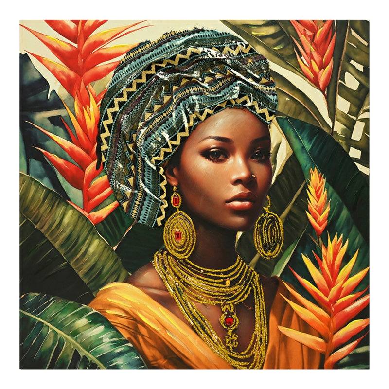 Πίνακας σε καμβά Gangalo 3D Inart 100x3x100εκ - Hippiehome.gr