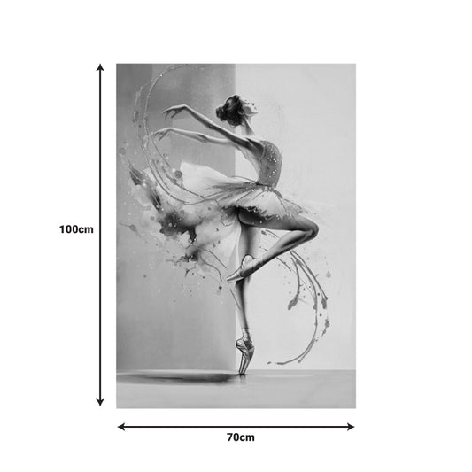 Πίνακας σε καμβά Dancito 3D Inart 70x2.5x100εκ - Hippiehome.gr