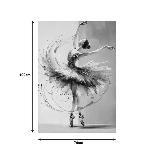 Πίνακας σε καμβά Dancito I 3D Inart 70x2.5x100εκ - Hippiehome.gr