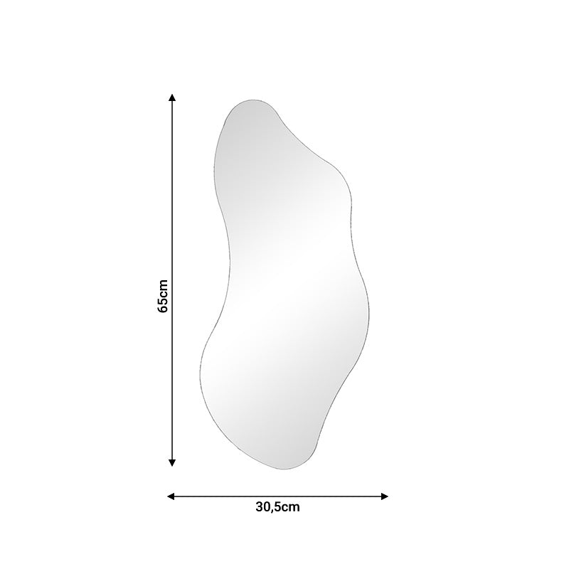 Καθρέπτης Vanis pakoworld 30.5x1x65εκ - Hippiehome.gr