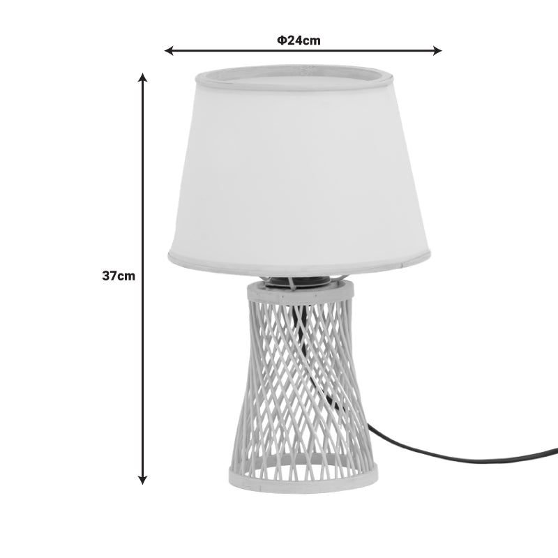 Επιτραπέζιο φωτιστικό Kaldro Inart Ε27 μπαμπού σε φυσική απόχρωση Φ24x37εκ - Hippiehome.gr