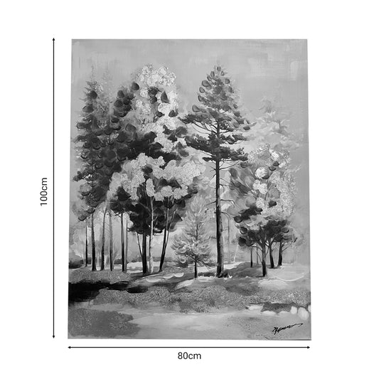 Πίνακας σε καμβά με πλαίσιο Tersa Inart 80x3x100εκ - Hippiehome.gr