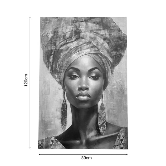 Πίνακας σε καμβά Siena Inart 80x3x120εκ - Hippiehome.gr