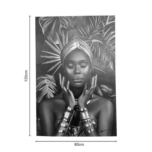 Πίνακας σε καμβά Umone I Inart 80x3x120εκ - Hippiehome.gr